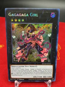 Gagagaga Girl DUAD-EN043 Duelist's Advance 1st Edition - Image 4