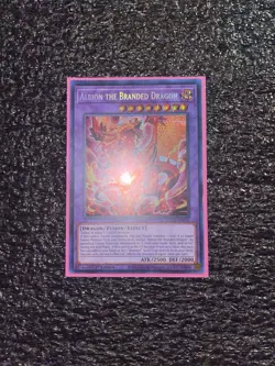 Yugioh Albion the Branded Dragon MP22-EN076 Prismatic Secret Rare 1st Edition NM - Image 2
