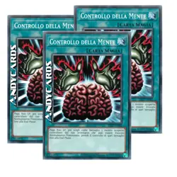 3x MIND CONTROL • (Brain Control) • Common • LED7 IT042 • Unl • Yugioh! - Image 2