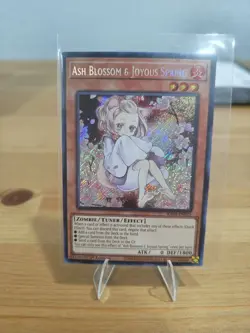 Yugioh Ash Blossom & Joyous Spring RA04-EN025 Secret Rare - Image 1