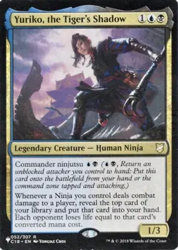 Yuriko, the Tiger's Shadow - 52 / English / Lightly Played Magic Card - Image 1