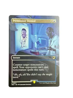 MTG Permission Denied (Borderless) REX #0017 - Image 1