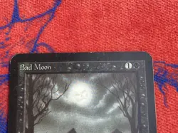 MTG - Bad Moon (Alpha) Lightly Played, Great Condition - Image 3