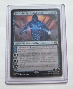 Jace, the Perfected Mind 057/271 Phyrexia: All Will Be One Mythic MTG NM/M - Image 1