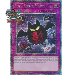 Yugioh! 1x Full Force Virus RA03-EN267 Quarter Century Secret Rare 1st Ed NM - Image 2