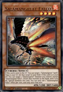 Salamangreat Falco - Ultra Rare 1st Edition GFTP-EN089 - NM - YuGiOh - Image 3