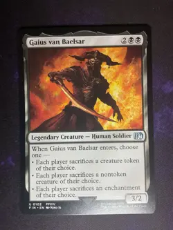 MTG * Gaius van Baelsar Final Fantasy * 1X * NM - Image 1