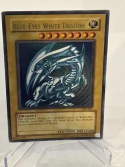 Yu-Gi-Oh Blue Eyes White Dragon SDK-001 LP - Image 1