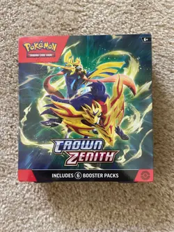 Pokemon TCG Crown Zenith Booster Bundle - BRAND NEW SEALED 6 Packs - Image 1