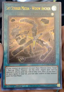 Yugioh Sky Striker Mecha Widow Anchor MAMA-EN010 Ultra Rare 1st NM/VLP w/Track - Image 4