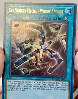 Yugioh Sky Striker Mecha Widow Anchor MAMA-EN010 Ultra Rare 1st NM/VLP w/Track - Image 8