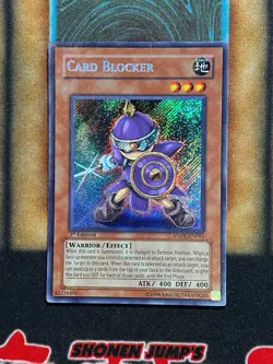 Yugioh Card Blocker ANPR-EN093 Secret Rare 1st Ed MP - Image 1