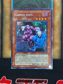 Yugioh Gemini Imps PP01-EN005 Secret Rare MP - Image 1