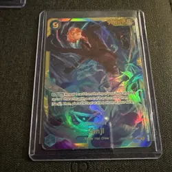 One Piece CCG Sanji OP06-119 Wings of the Captain Foil Card - Image 1