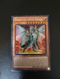 Yu-Gi-Oh! 25th Anniversary Tin: Dueling - Timaeus The United Dragon MP23-EN003 - Image 1