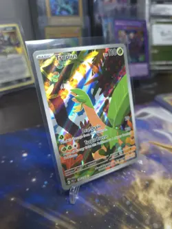 Pokemon TCG Tropius Illustration Rare Card 195/193 S&V Paldea Evolved - Image 2
