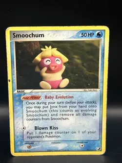 SMOOCHUM  ( 31/115 ) PokÃ©mon Card Unseen Forces Regular NON-HOLO 2005 Pokemon - Image 1