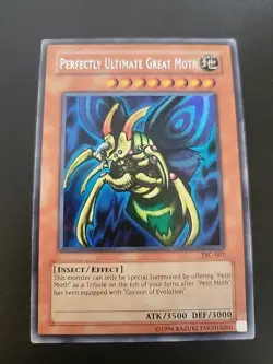 Yu-Gi-Oh! The Sacred Cards - Perfectly Ultimate Great Moth TSC-001 - Image 1
