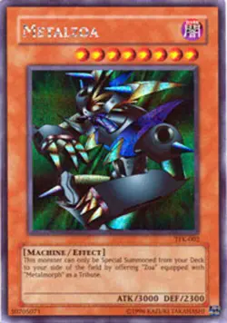 Yugioh! MP Metalzoa - TFK-002 - Secret Rare - Unlimited Edition Moderately Playe - Image 1