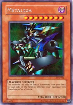 Yugioh! MP Metalzoa - TFK-002 - Secret Rare - Unlimited Edition Moderately Playe - Image 2