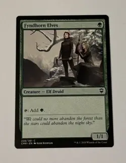 MTG Fyndhorn Elves Commander Legends NM - Image 1