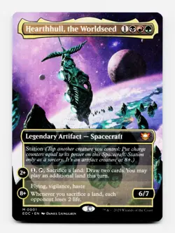 Hearthhull, the Worldseed (Borderless) - [Commander: Edge of Eternities] MTG - Image 1