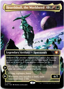 Hearthhull, the Worldseed (Borderless) - [Commander: Edge of Eternities] MTG - Image 3
