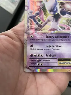 2016 Pokemon Mewtwo EX Evolutions Holo Card 52/108 Near Mint FREE SHIPPING! - Image 4
