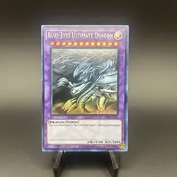 Yugioh Blue-Eyes Ultimate Dragon - GFP2-EN181 - Ghost Rare - 1st Edition - LP - Image 1