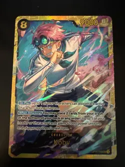 Koby OP11-119 SEC A Fist of Divine Speed ONE PIECE Card Game English NM - Image 1