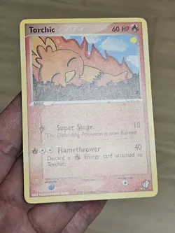NM Pokemon Cards Torchic #3/5 Kids WB Creator Art Contest Promo  2004 Vintage - Image 3