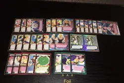 DBZ CCG Card Lot - Buu Saga - Foils Personalities - Majin Vegeta Dragon Ball Z - Image 1