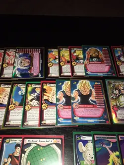 DBZ CCG Card Lot - Buu Saga - Foils Personalities - Majin Vegeta Dragon Ball Z - Image 4