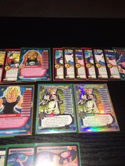 DBZ CCG Card Lot - Buu Saga - Foils Personalities - Majin Vegeta Dragon Ball Z - Image 6
