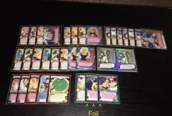 DBZ CCG Card Lot - Buu Saga - Foils Personalities - Majin Vegeta Dragon Ball Z - Image 8