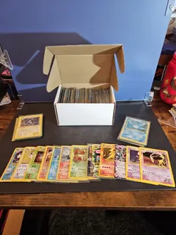 Vintage Pokemon Card Lot Holo Etc HP-Damaged Alakazam Rayquaza Articuno Etc 200+ - Image 1
