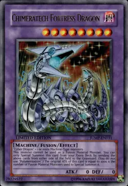 Chimeratech Fortress Dragon - Ultra Rare Limited Ed. JUMP-EN031 - NM - YuGiOh - Image 1