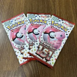 x3 Pokemon Card 151 sv2a Factory SEALED Korean Booster Pack (Scarlet & Violet) - Image 1