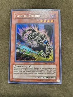 Yu-Gi-Oh! Goblin Zombie Secret Rare (LP) PTDN-EN098 Phantom Darkness - Image 5
