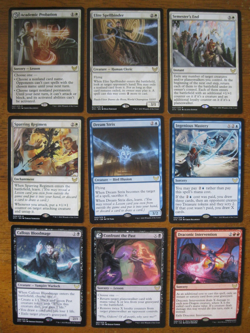MTG Lot of 9 RARE cards 2021: STX Strixhaven School of Mages - Cleric Vampire - Image 3
