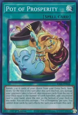 Yugioh! Pot of Prosperity - RA01-EN066 - Super Rare - 1st Edition Near Mint, Eng - Image 2