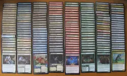 MTG Lot of 182 Dif FOIL cards 2019: ELD Throne of Eldraine C U Token Showcase - Image 1