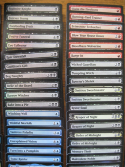 MTG Lot of 182 Dif FOIL cards 2019: ELD Throne of Eldraine C U Token Showcase - Image 14