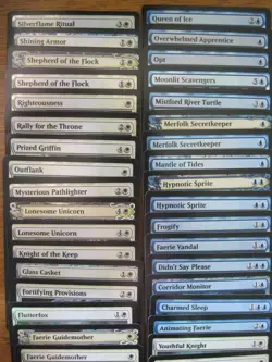 MTG Lot of 182 Dif FOIL cards 2019: ELD Throne of Eldraine C U Token Showcase - Image 2