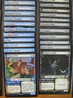 MTG Lot of 182 Dif FOIL cards 2019: ELD Throne of Eldraine C U Token Showcase - Image 5