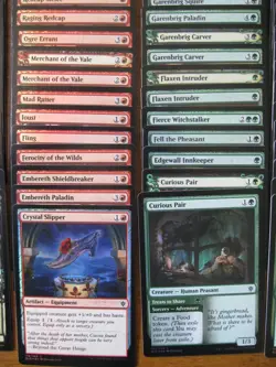 MTG Lot of 182 Dif FOIL cards 2019: ELD Throne of Eldraine C U Token Showcase - Image 7