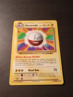 Pokemon Evolutions Electrode Rare Card 40/108 LP - Image 2