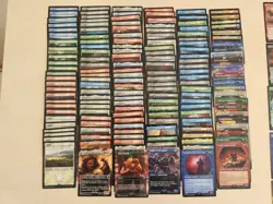 MTG Lord of the Rings 180 card lot Common/Uncommon + Rare/Mythic -Lightly Played - Image 2