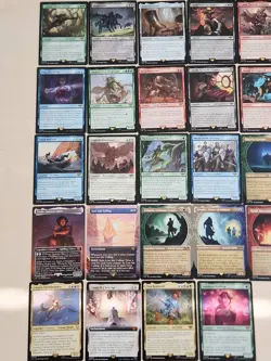 MTG Lord of the Rings 180 card lot Common/Uncommon + Rare/Mythic -Lightly Played - Image 3