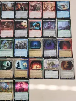 MTG Lord of the Rings 180 card lot Common/Uncommon + Rare/Mythic -Lightly Played - Image 4